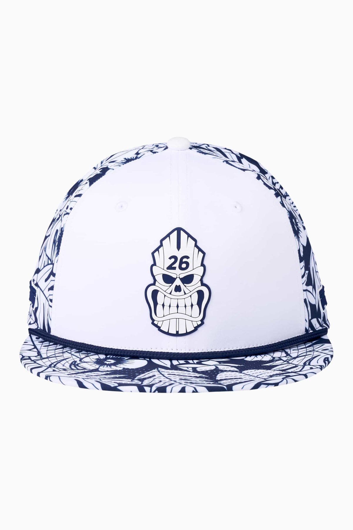 Darkness Tiki Skull 6 Panel Flat Bill