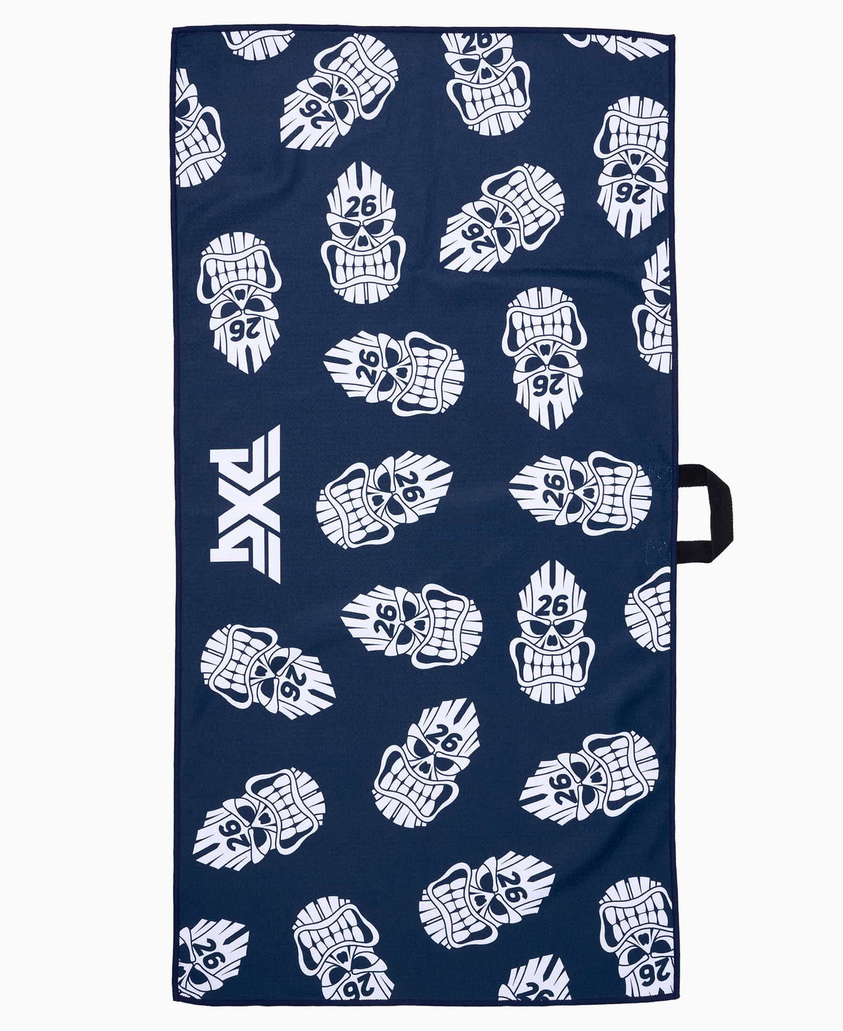 Darkness Tiki Skull Players Towel