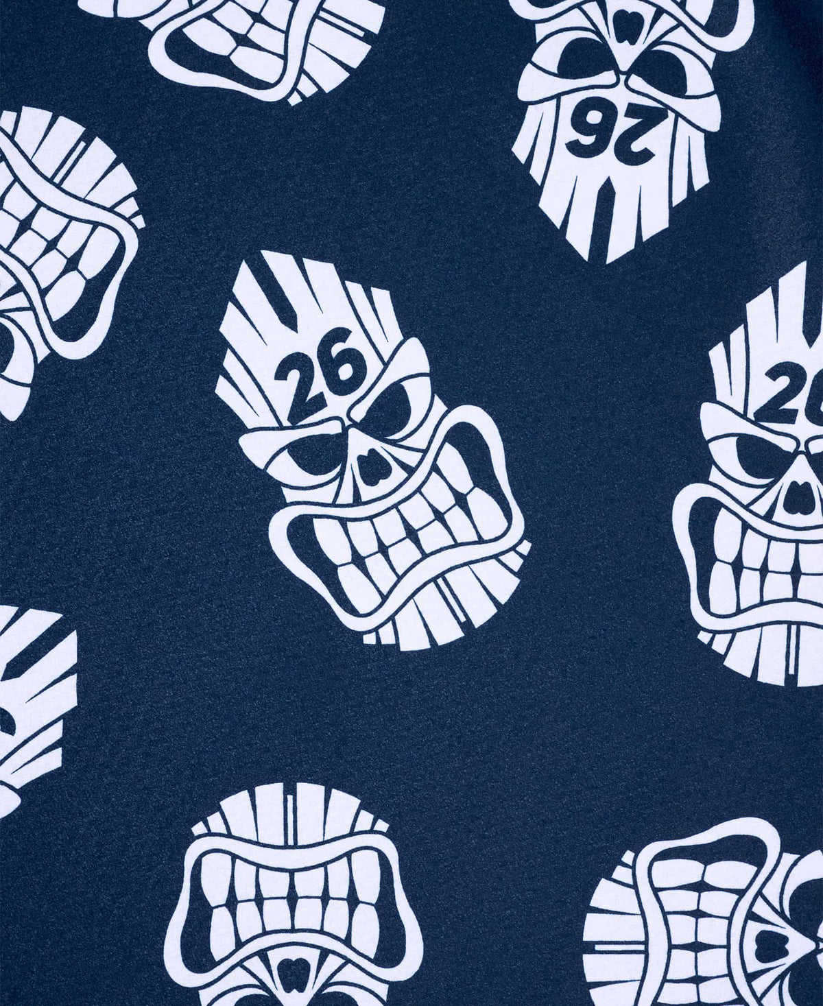 Darkness Tiki Skull Players Towel
