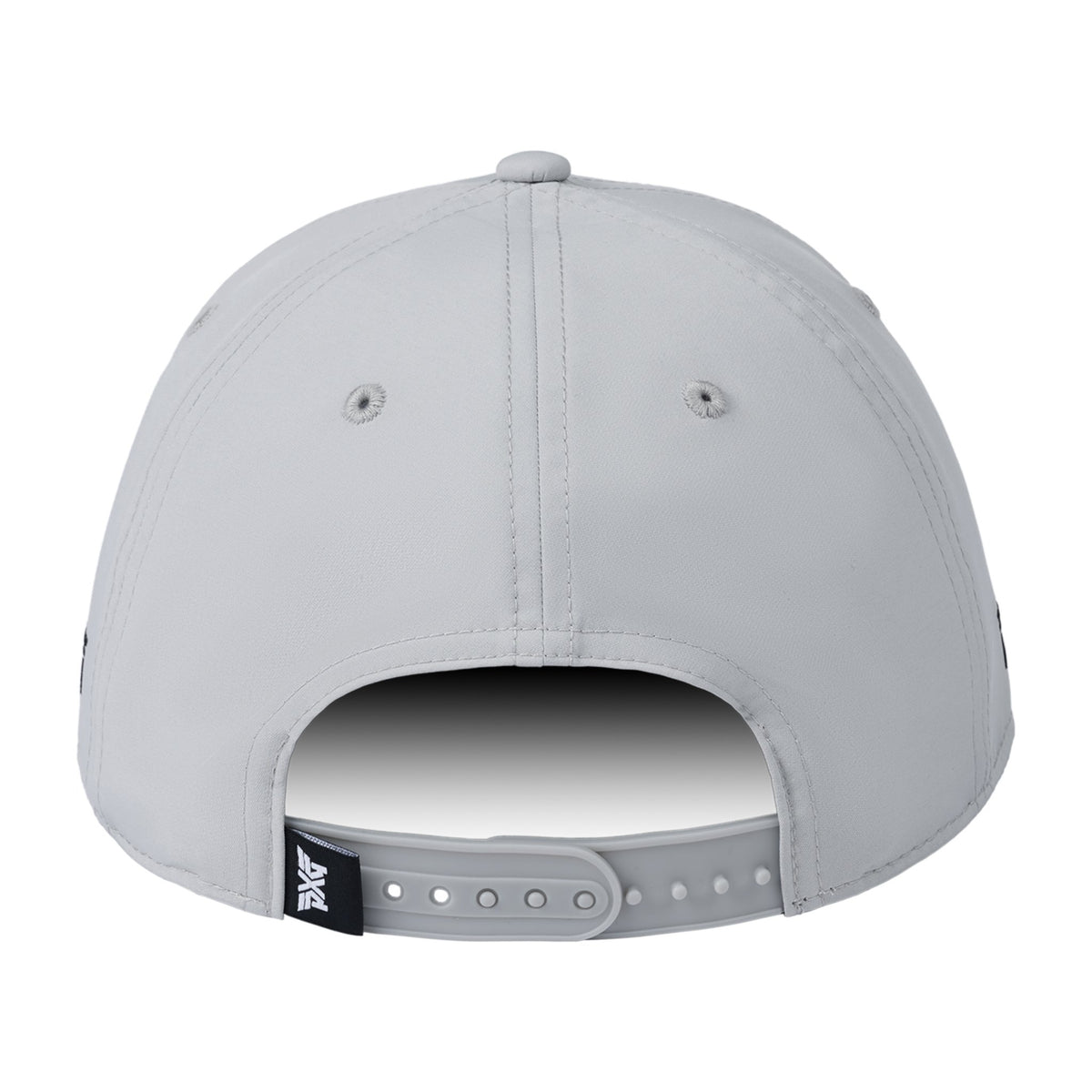 Dog Tag 6-Panel Snapback – Grey/Black – view 3
