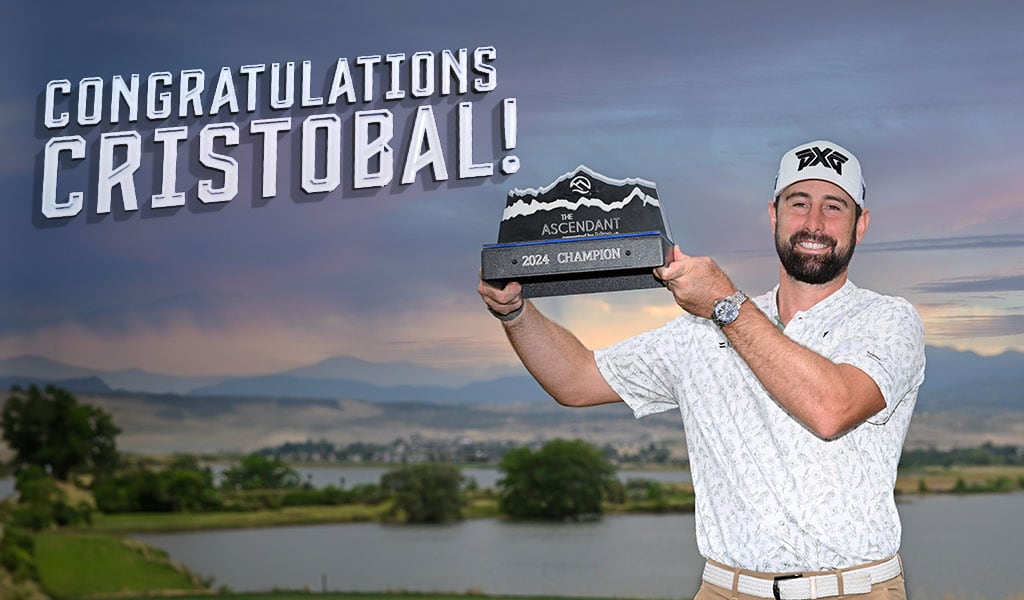 PXG Tour Professional Cristobal Del Solar Earns His First Korn Ferry Tour Victory & PGA TOUR Card