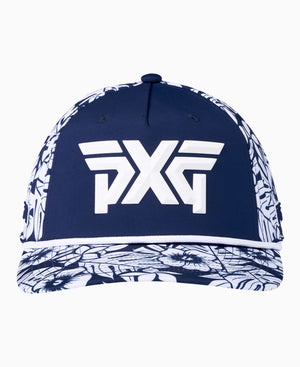 Aloha 2025 5 Panel Low Crown Curved Bill - Navy - One Size
