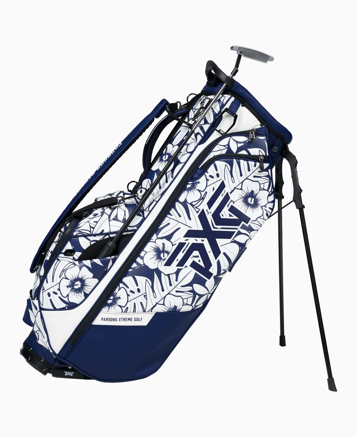 Aloha 25 Hybrid Stand Bag - Navy/White