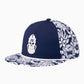 Darkness Tiki Skull 6 Panel Flat Bill