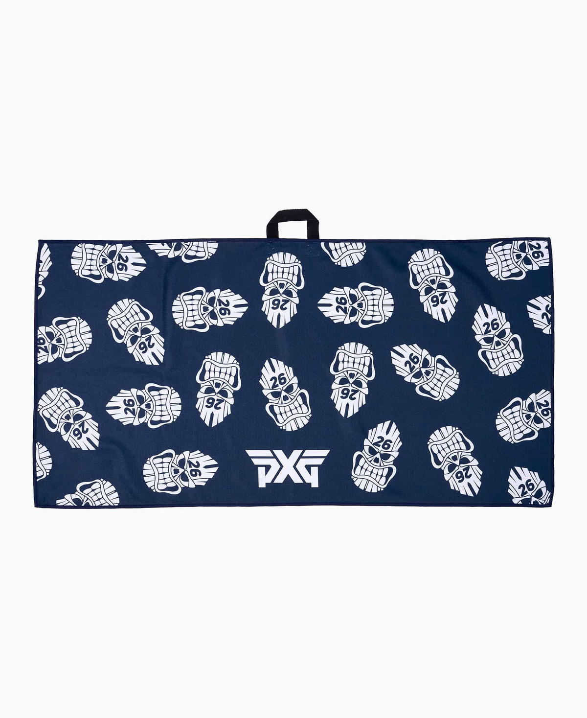 Darkness Tiki Skull Players Towel