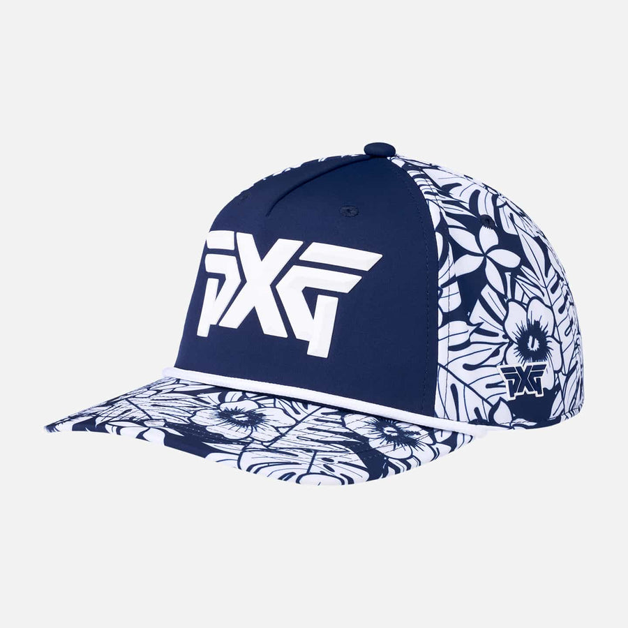 Aloha 2025 5 Panel Low Crown Curved Bill - Navy - One Size
