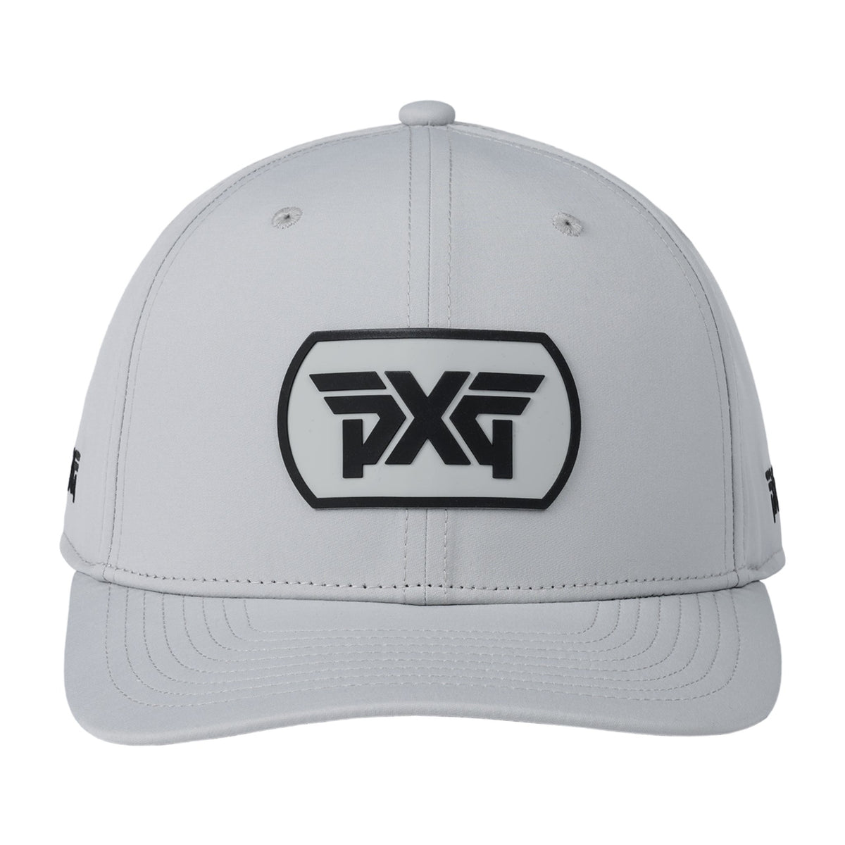 Dog Tag 6-Panel Snapback – Grey/Black – view 2